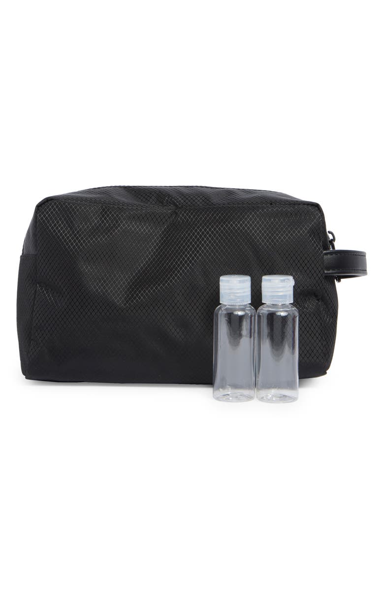 True Religion Atmos Dopp Kit, Alternate, color, Black