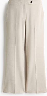 H&M Bootcut Ankle-length Trousers