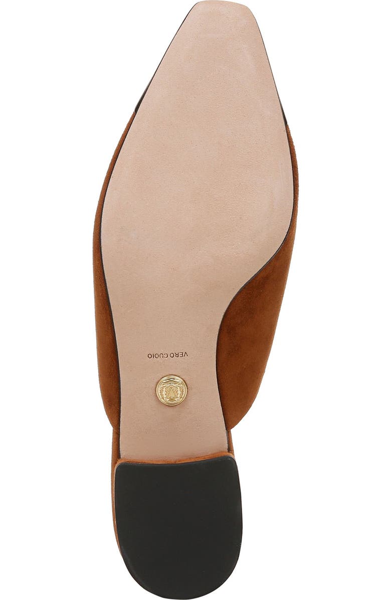 Veronica Beard Cecile Cap Toe Mule, Alternate, color, Caramel/ Black
