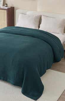 Woven & Weft Cotton Waffle Weave Blanket