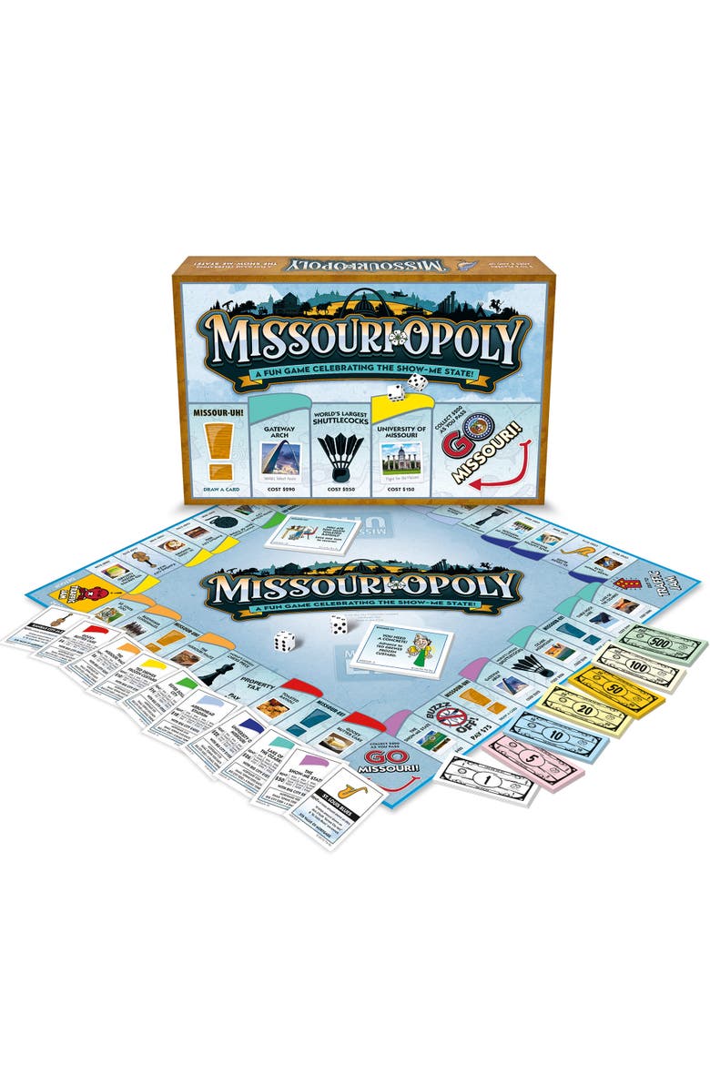 Missouriopoly Monopoly Board Game, Alternate, color, Multicolored