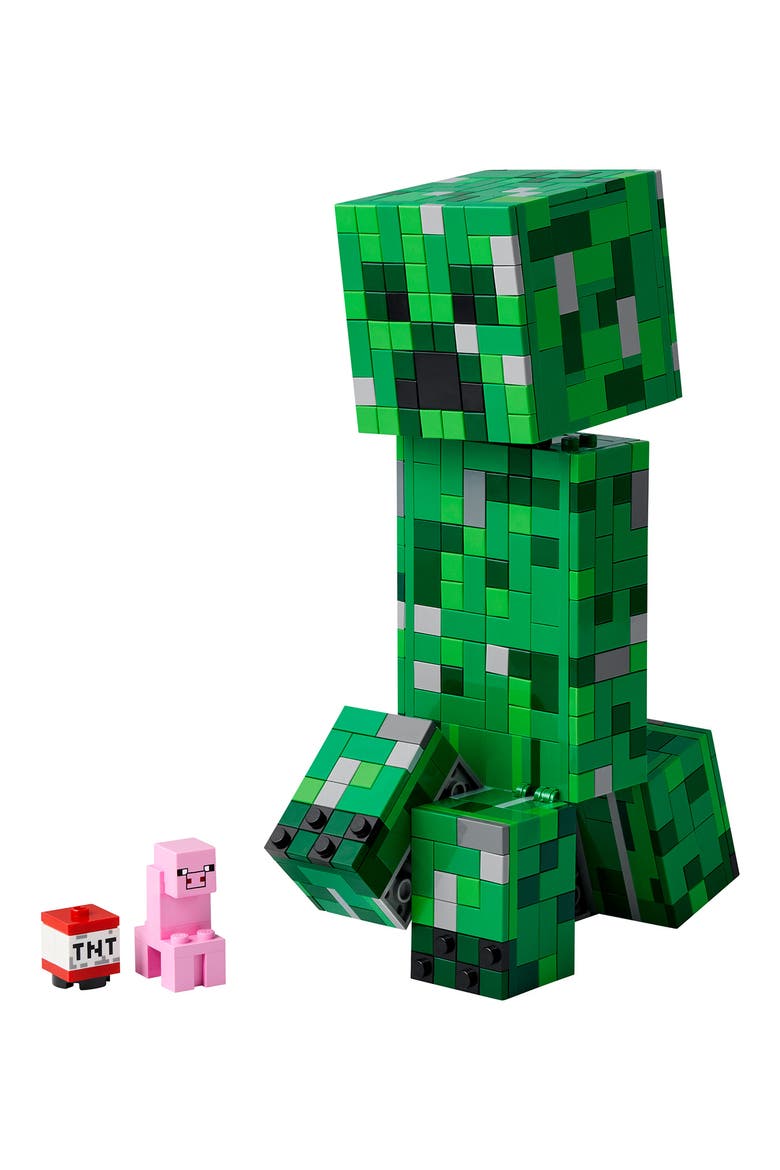 The Creeper LEGO Minecraft Building Kit 21276, Alternate, color, MULTI