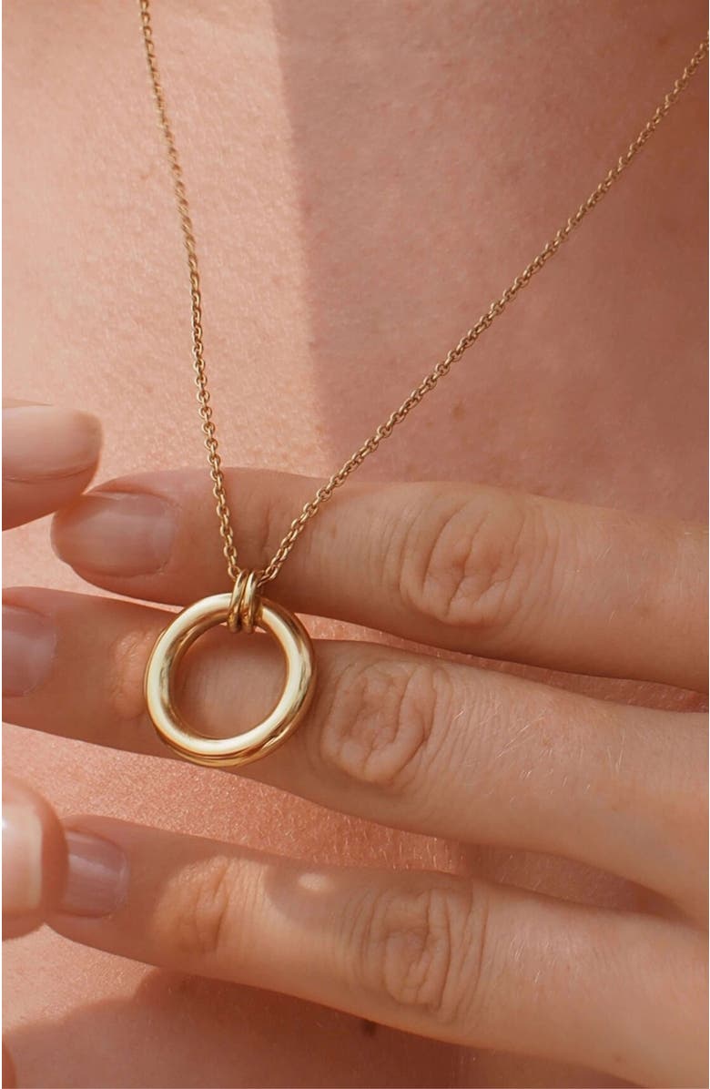 Otiumberg 14kt Gold Vermeil San Sebastian Necklace, Alternate, color, Yellow Toned Gold