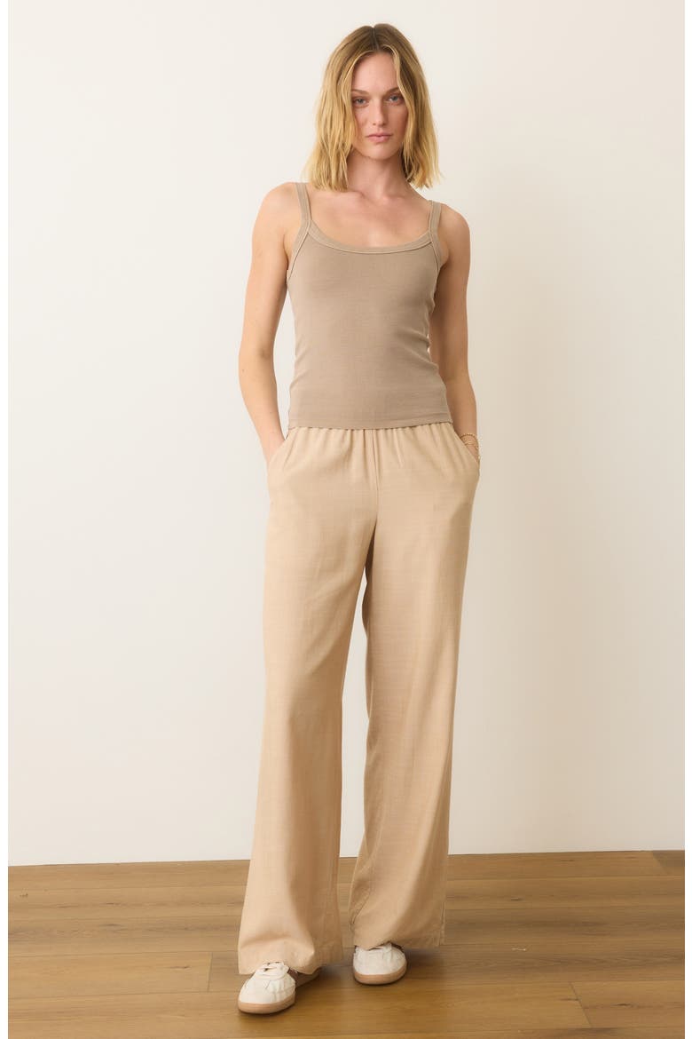 Lexi Sun-In Crop Rib Camisole, Alternate, color, MOCHA
