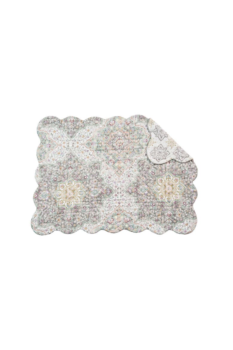 Elaina Placemats, Set of 6, Main, color, Grey