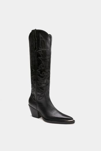 Western Fashion Leather Boots Gilia