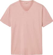 John Varvatos Miles Slub Organic Cotton Raw Edge T-Shirt