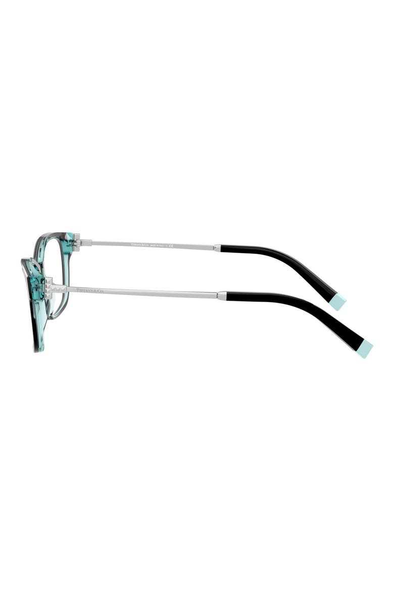 54mm Rectangular Optical Glasses, Alternate, color, BLACK