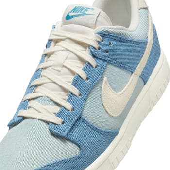 Dunk Low Denim Basketball Sneaker