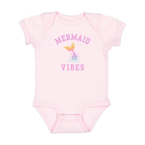 Mermaid Vibes Short Sleeve Bodysuit (Baby)