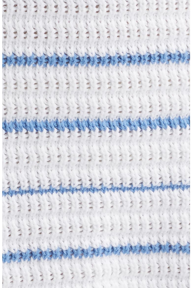 Shore Crop Cotton Sweater, Alternate, color, MARITIME STRIPES
