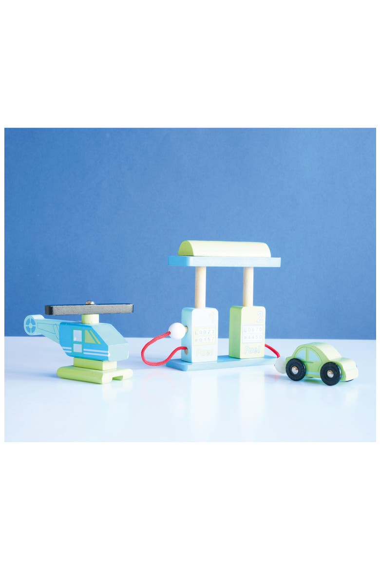 Le Grand Garage, Alternate, color, GREEN YELLOW BLUE AND RED