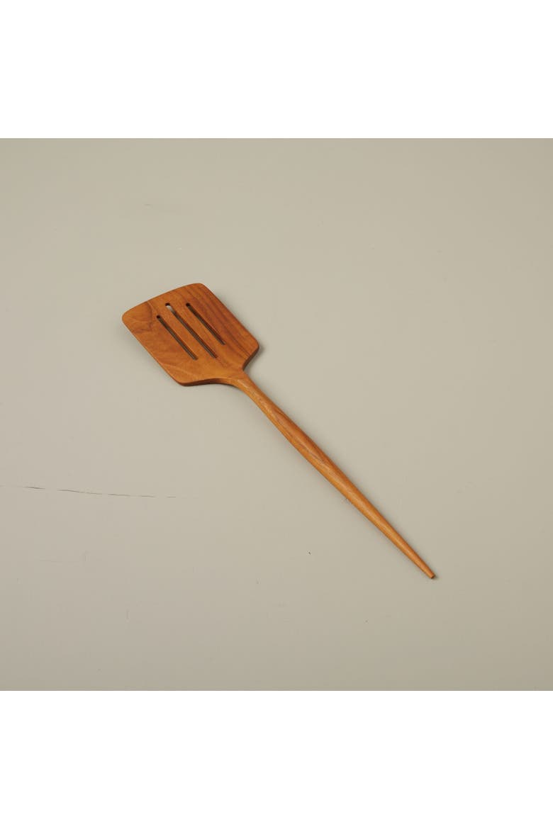 Padma Teak Spatula, Alternate, color, Brown