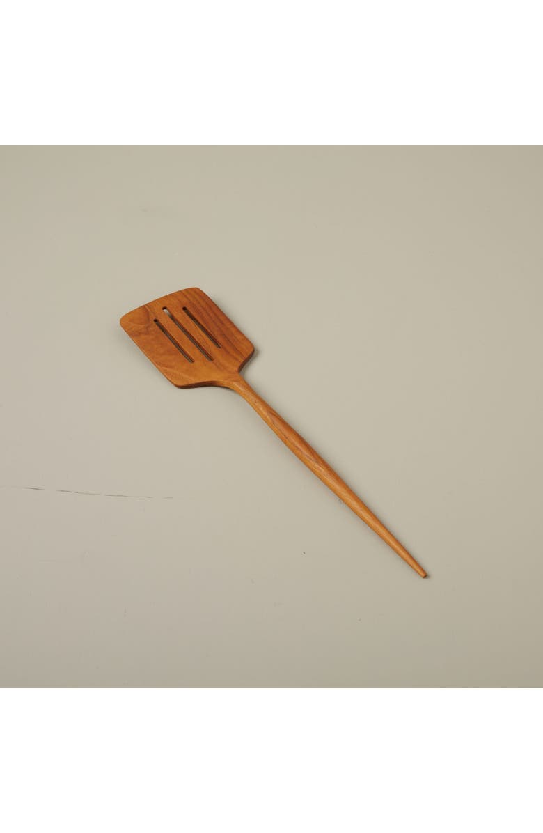 Be Home Padma Teak Spatula, Alternate, color, Brown