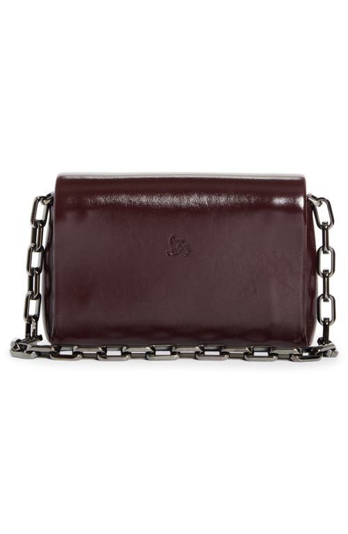 Christian Louboutin Small Loubi54 Soft Naplak Leather Shoulder Bag