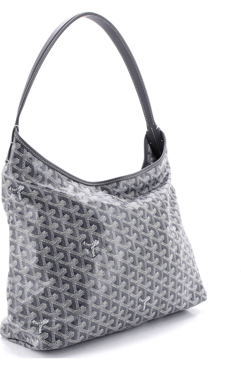 Pre-Owned Goyard Boheme Hobo Printed Coated Canvas, Alternate, color,