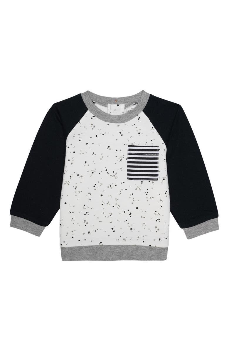 PL Baby by Petit Lem Sweatshirt, Joggers & Beanie Set, Alternate, color,