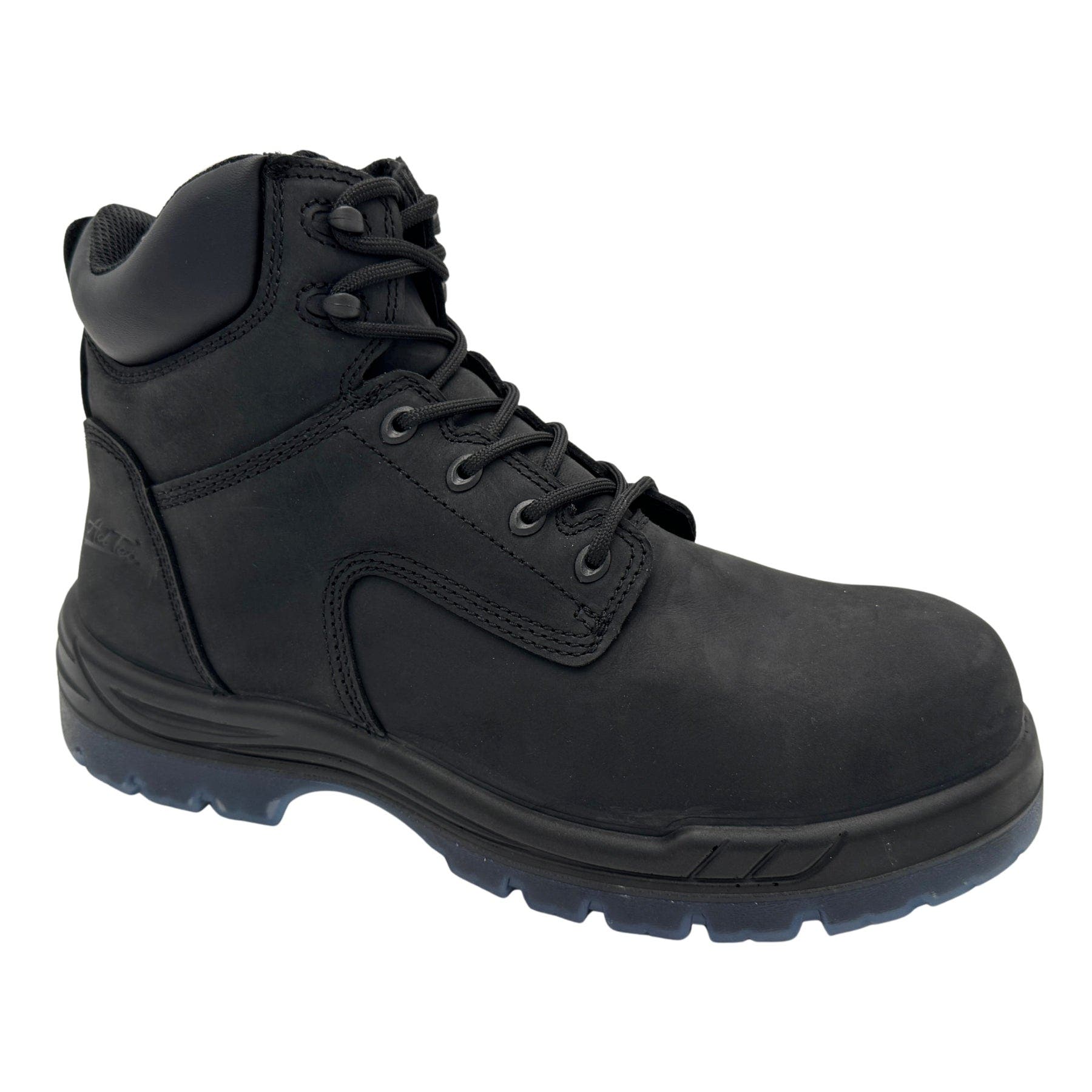 Diego 6" Work Boot, Main, color, Black
