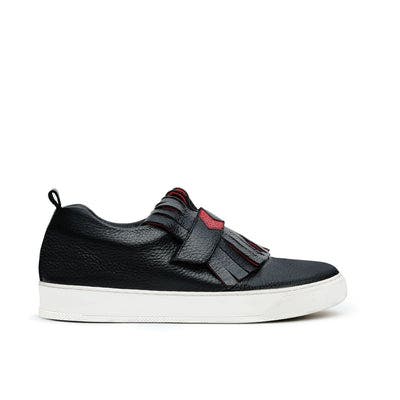Serena Sneakers, Alternate, color, BLACK