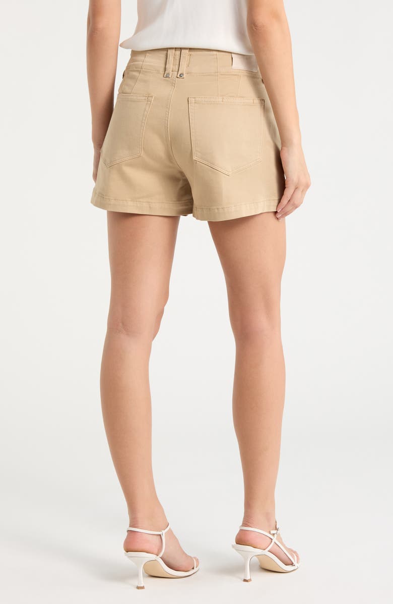 PAIGE Olivia Cargo Shorts, Alternate, color, Vintage Raffia Tan