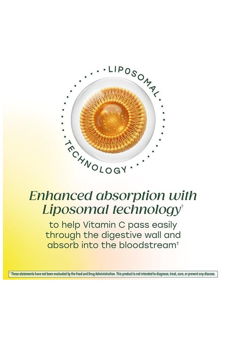Liposomal Vitamin C 1000mg Per Serving, High Absorption, Immune Support, 120 Capsules, Alternate, color, None