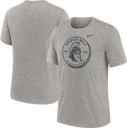 Nike Men's Nike Heather Gray Michigan State Spartans Local Campus Time Honored Tradition Tri-Blend T-Shirt