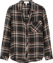 Cloth & Stone Plaid Button-Up Shirt