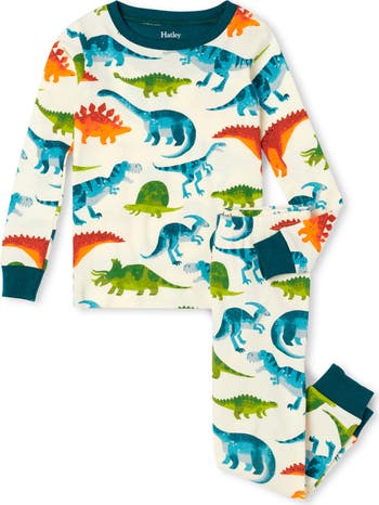 Hatley Darling Dinos Organic Cotton PJ's main image 1