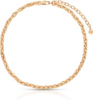 Ettika Sculpted Links Necklace