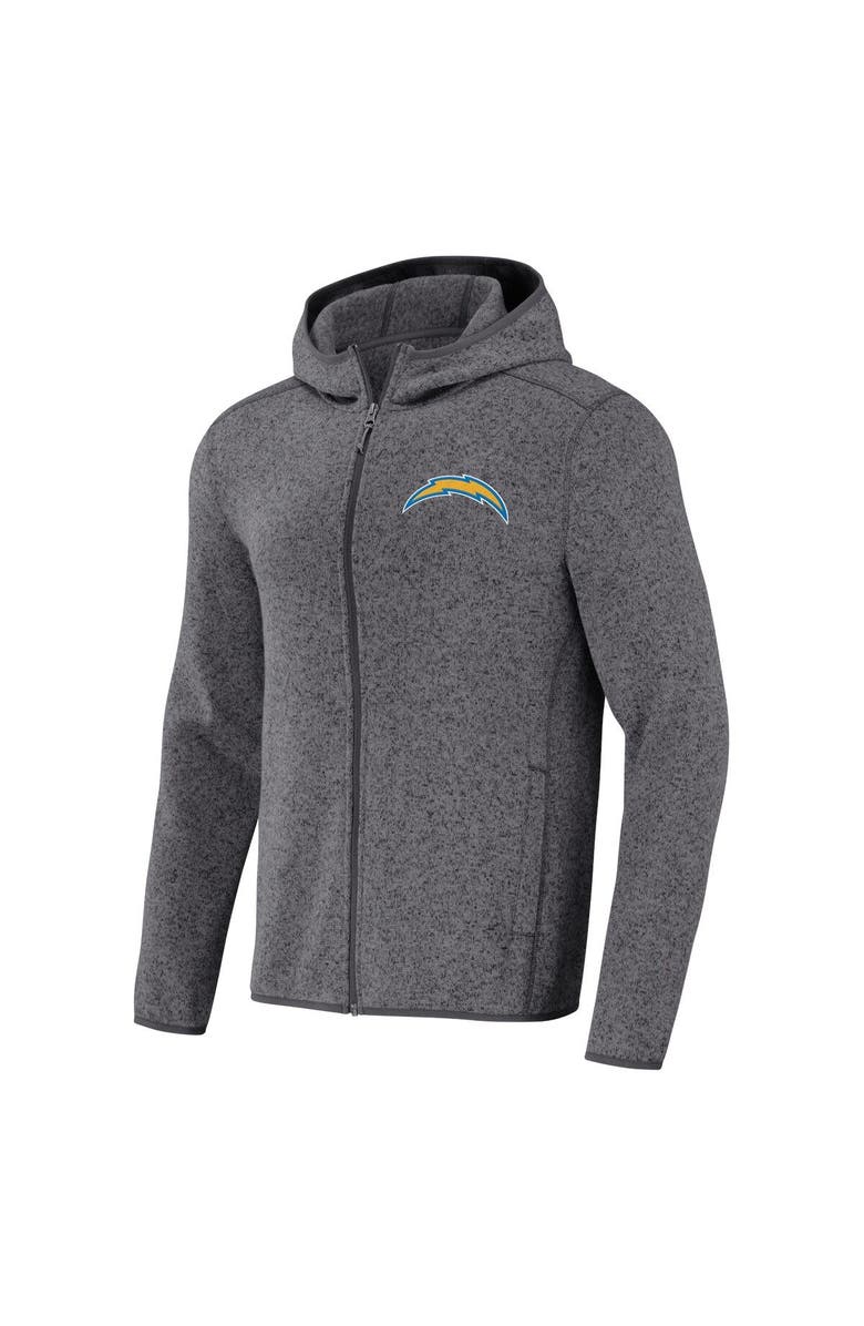 NFL X DARIUS RUCKER Men's NFL x Darius Rucker Collection by Fanatics Gray Los Angeles Chargers Fleece Pullover Hoodie, Alternate, color, Heather Gray