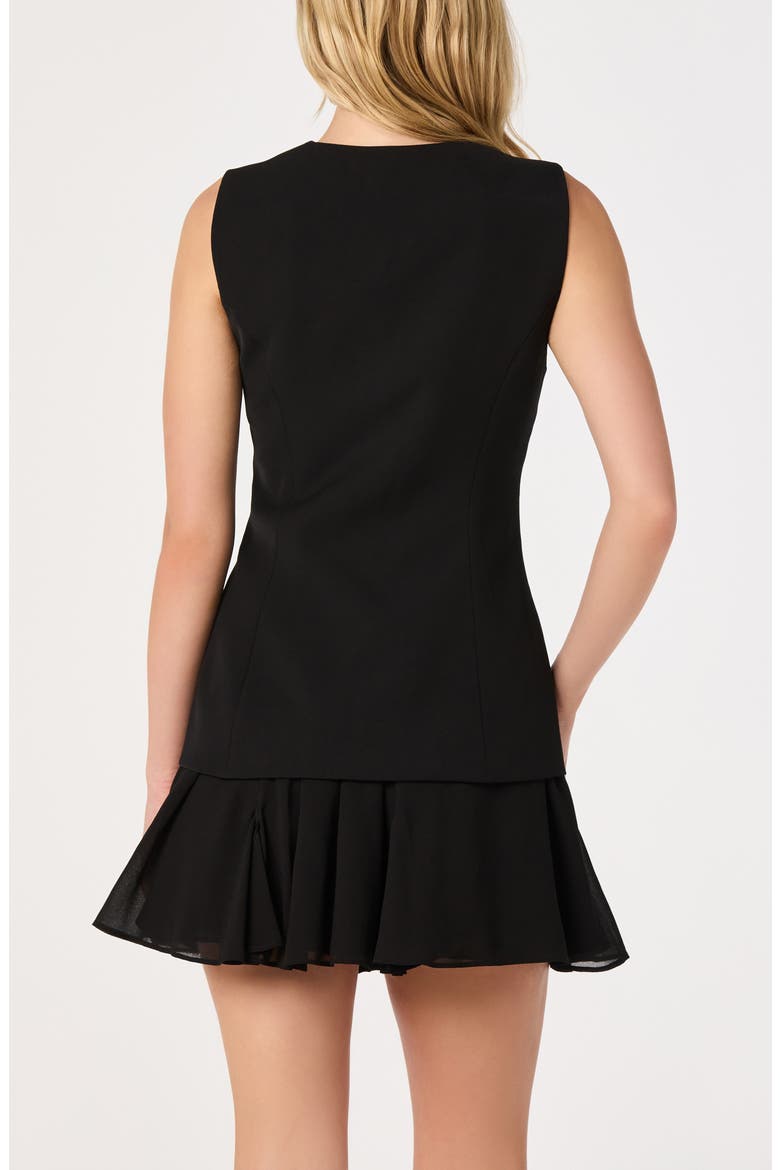 Christen Sleeveless Dress, Alternate, color, BLACK