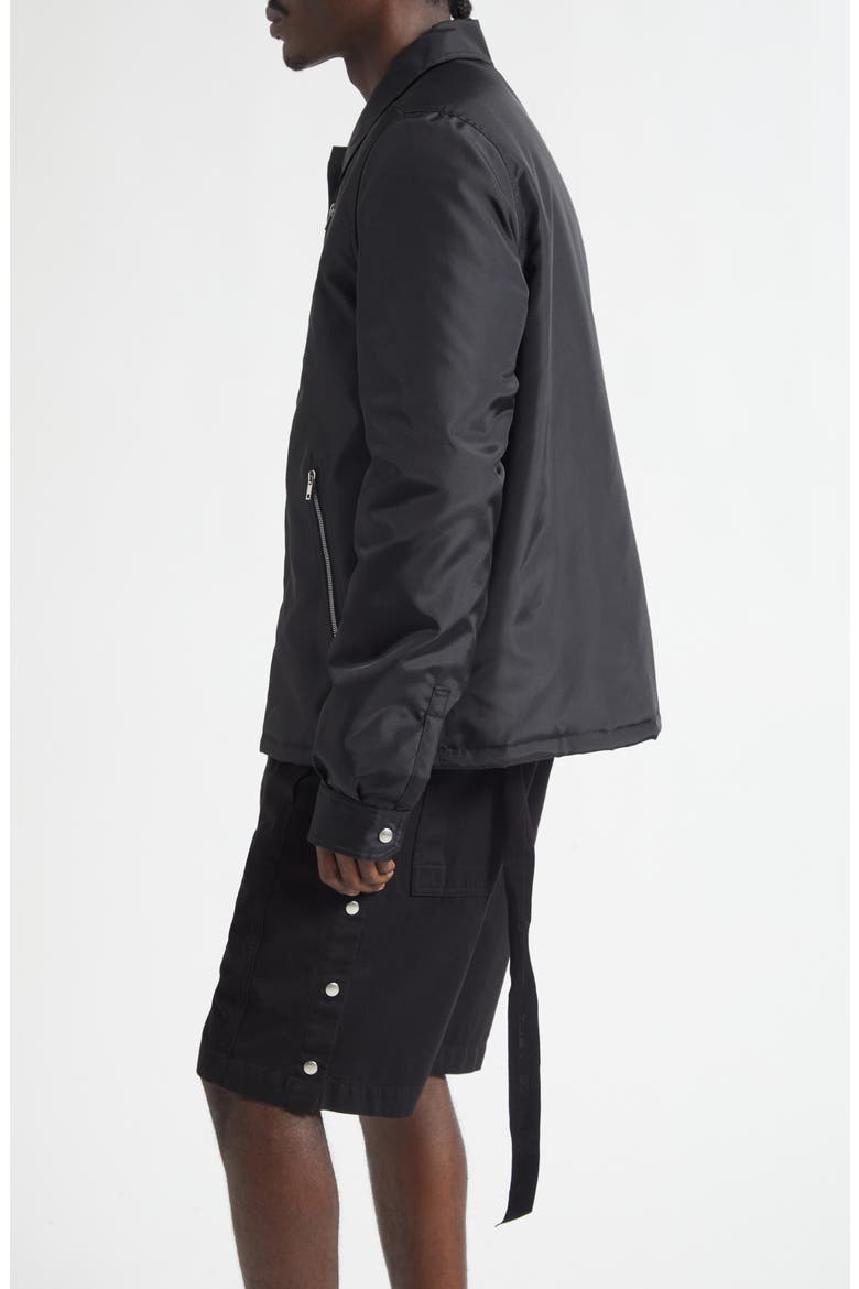 Concealed Zip Jacket, Alternate, color, BLACK