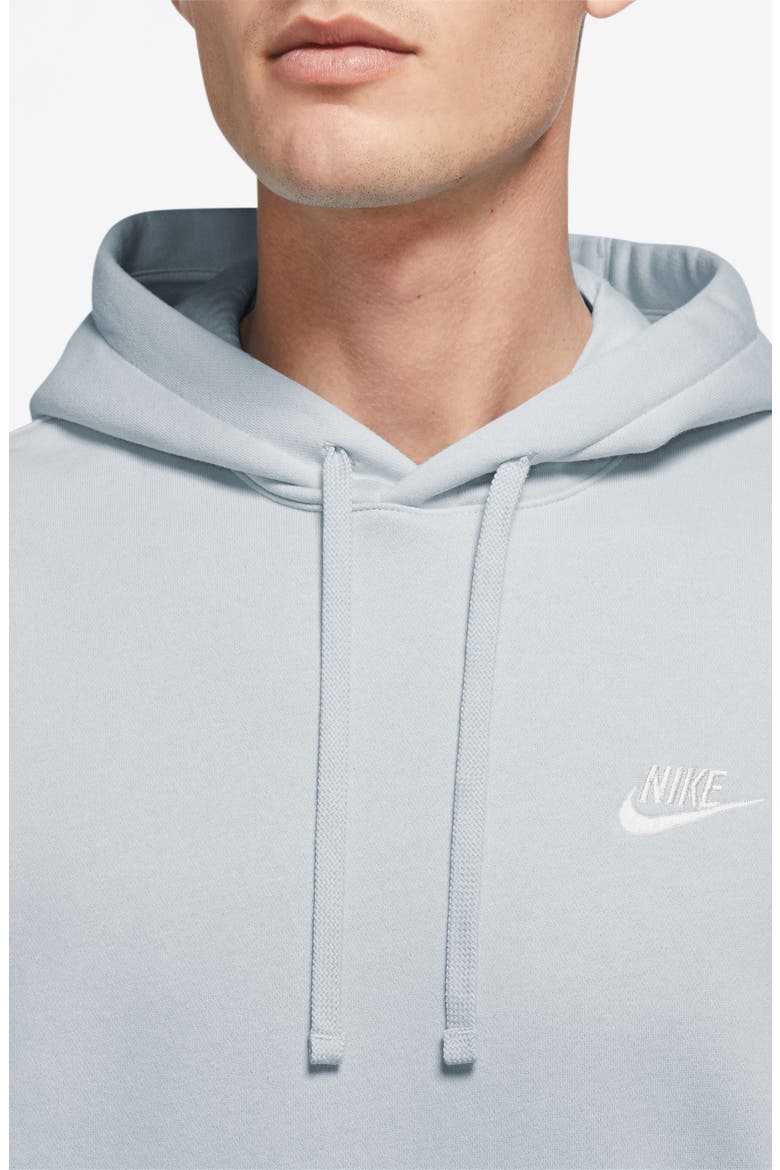 Sportswear Club Hoodie, Alternate, color, PURE PLATINUM/ PURE PLATINUM