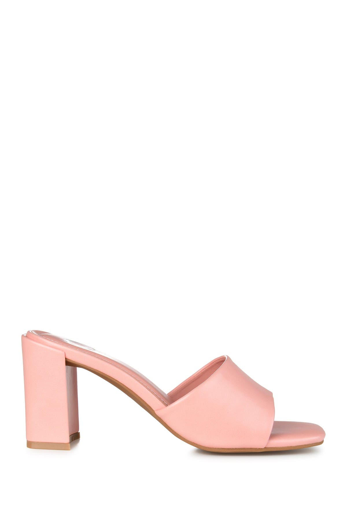 JOURNEE Alisia Block Heel Sandal, Alternate, color, PINK