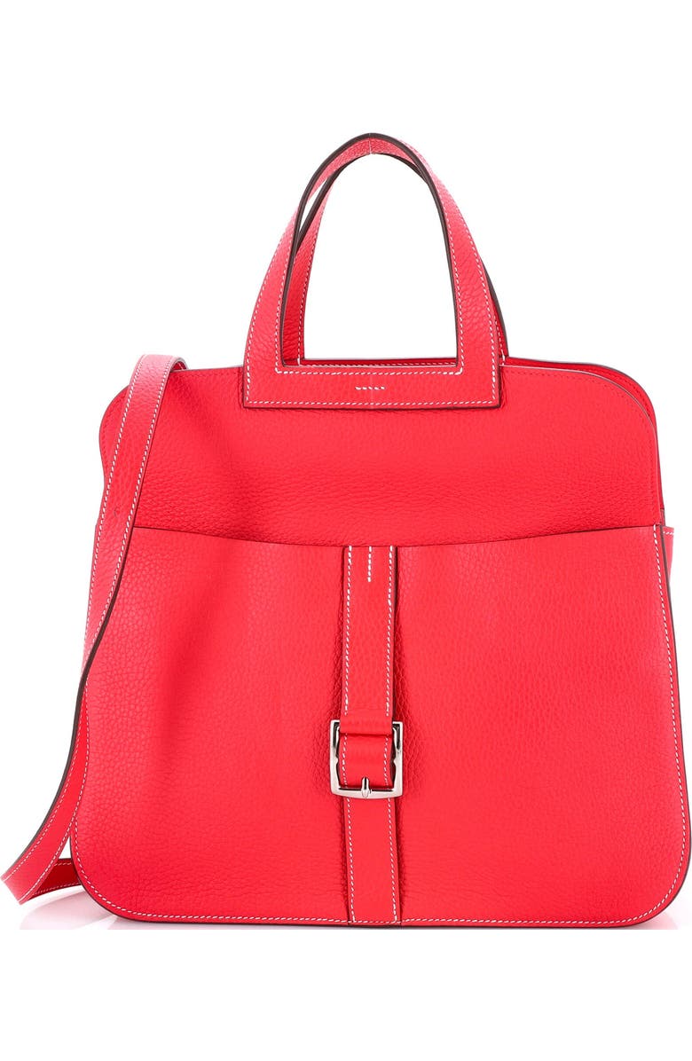 Pre-Owned Hermes Halzan Bag Clemence 31, Main, color, Rose Extreme