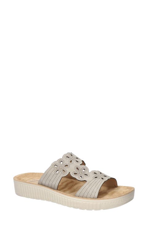 Taj Laser Cut Sandal (Women)