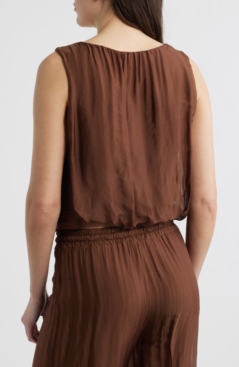 DELUC Strada Bubble Sleeveless Top, Alternate, color, 