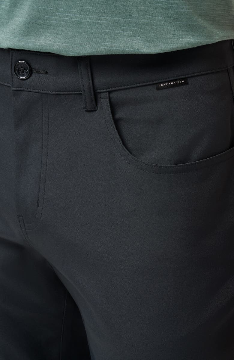 TravisMathew Open to Close 2.0 5-Pocket Pants, Alternate, color, Black