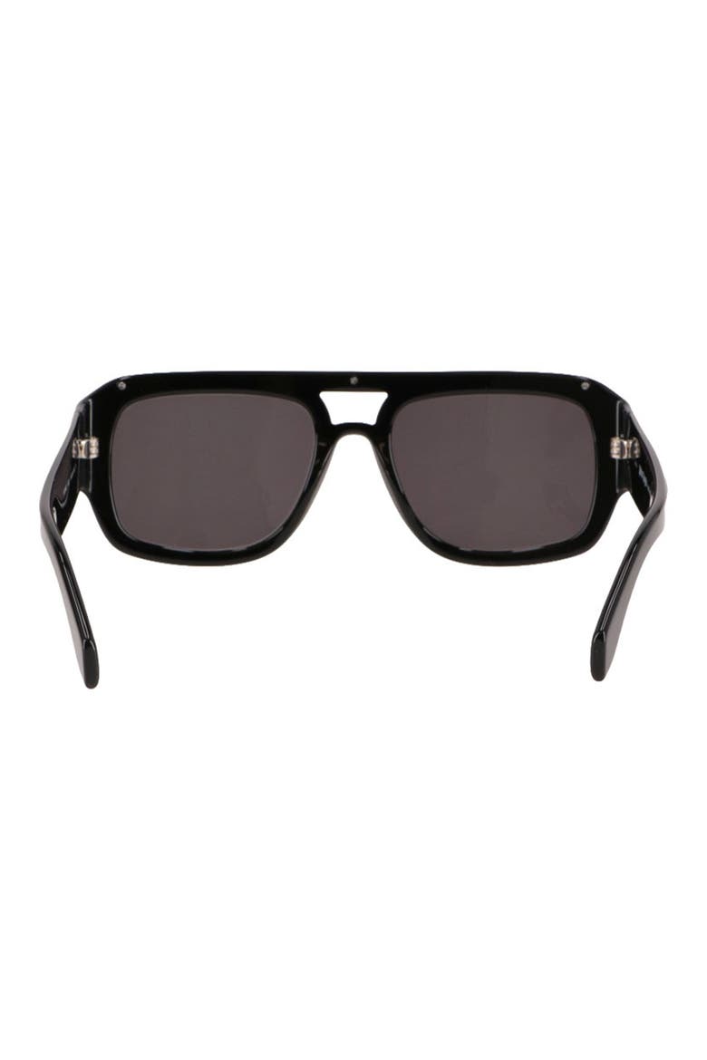Stockton Shield Sunglasses, Alternate, color, BLACK DARK GREY