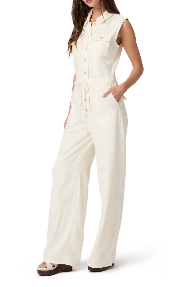 Hayden Sleeveless Jumpsuit, Alternate, color, CREAM CLOUD