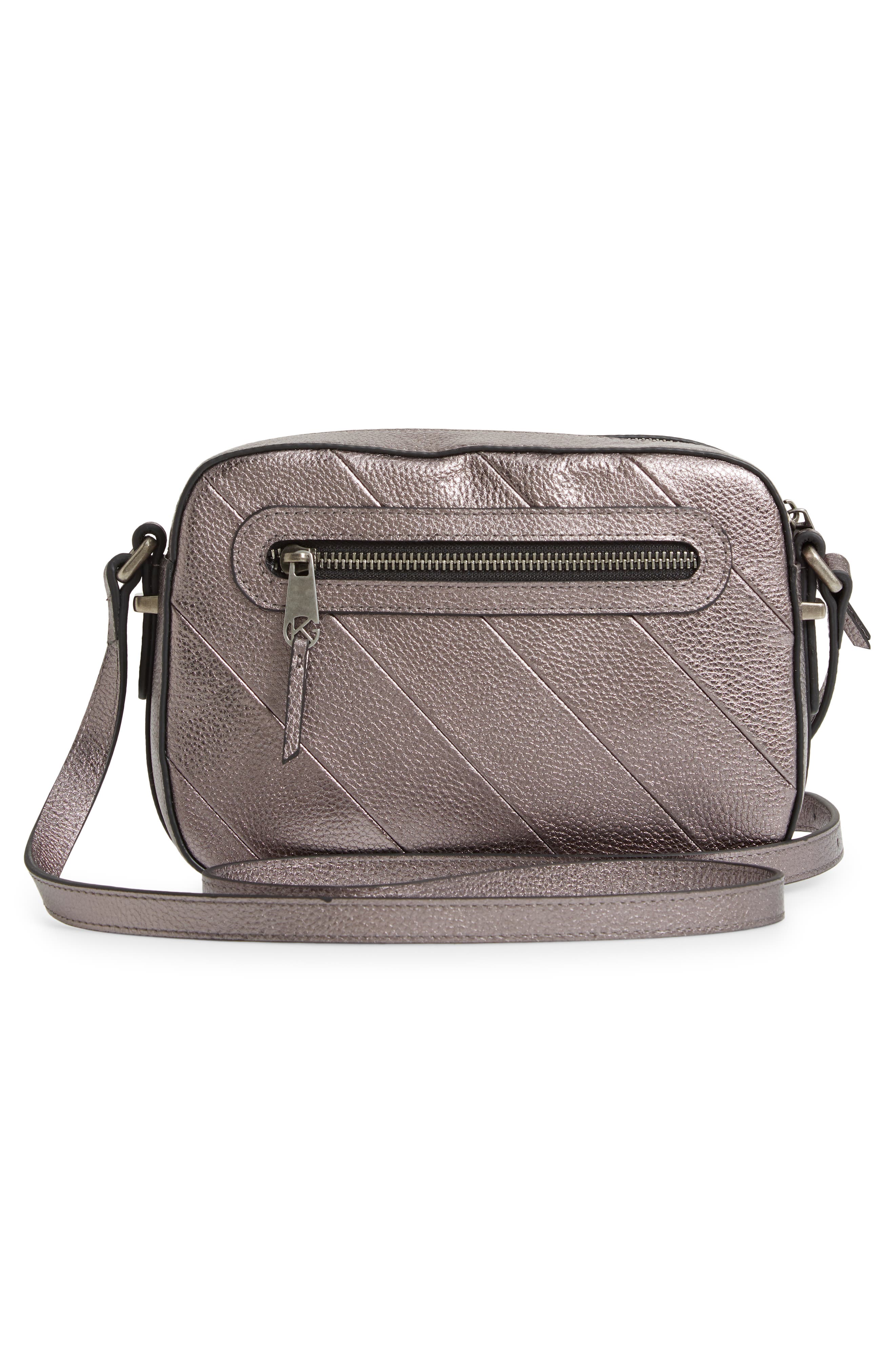 Kurt Geiger London Kensington Leather Crossbody Bag, Alternate, color, 