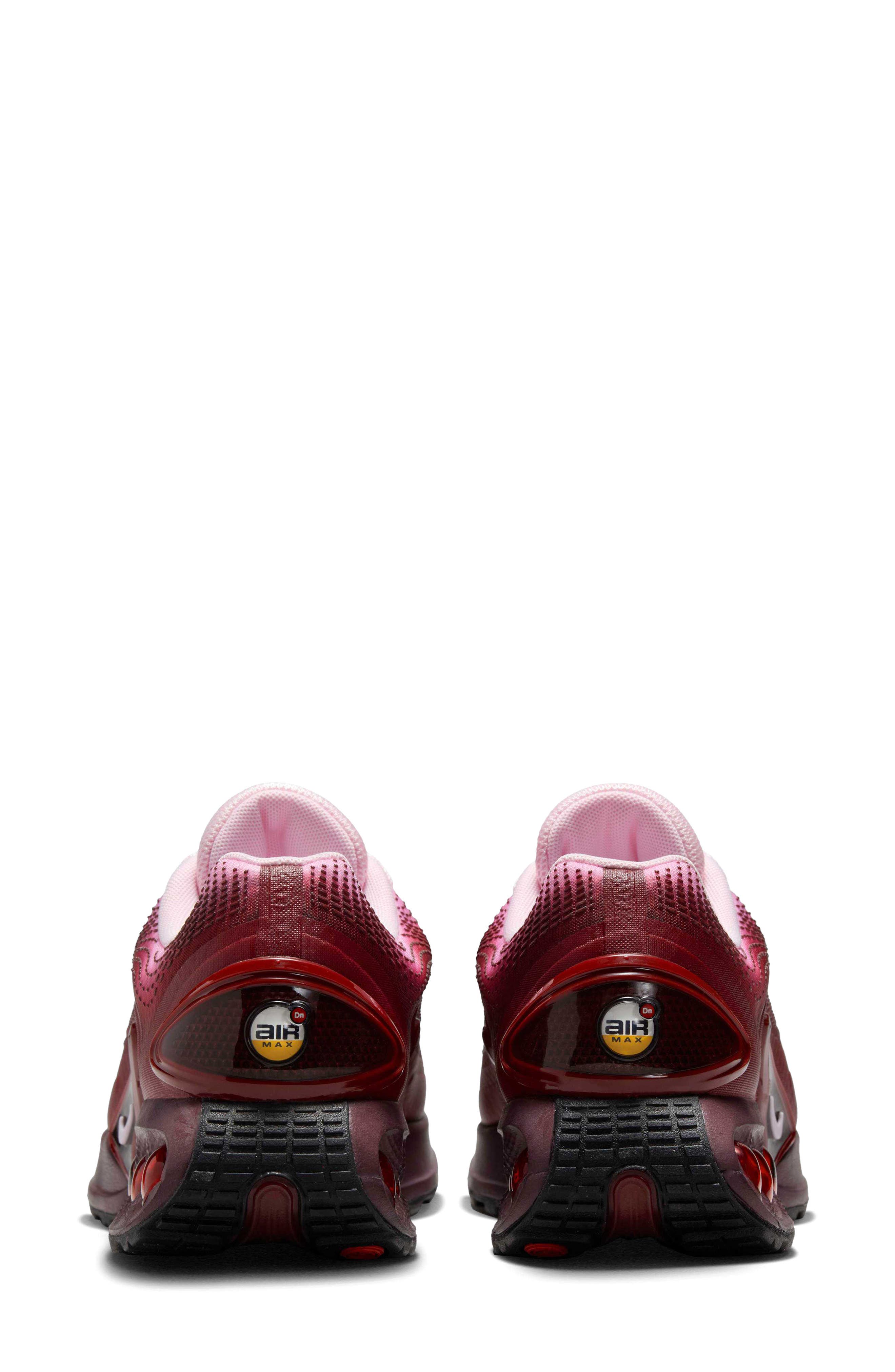Air Max Dn Sneaker, Alternate, color, RED/ BURGUNDY/ BLACK/ PINK