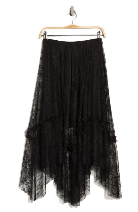 Josie Asymmetric Lace Skirt