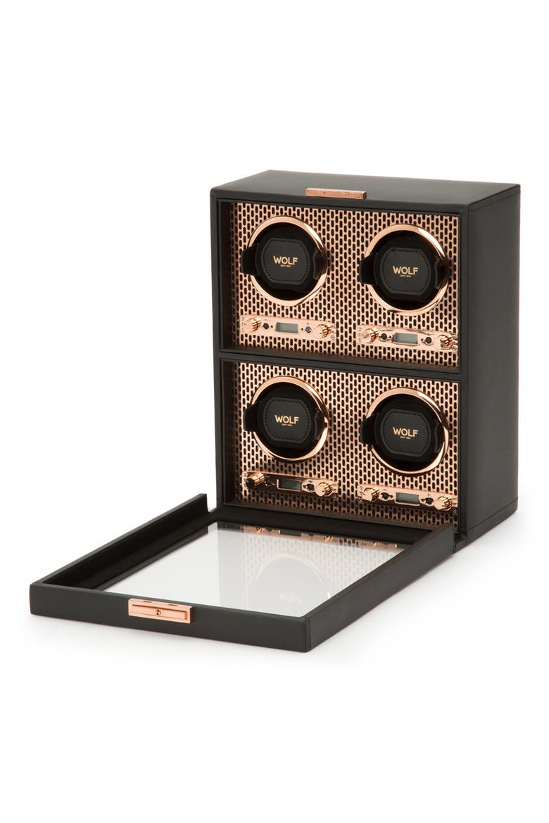 Axis 4 Piece Watch Winder, Alternate, color, COPPER