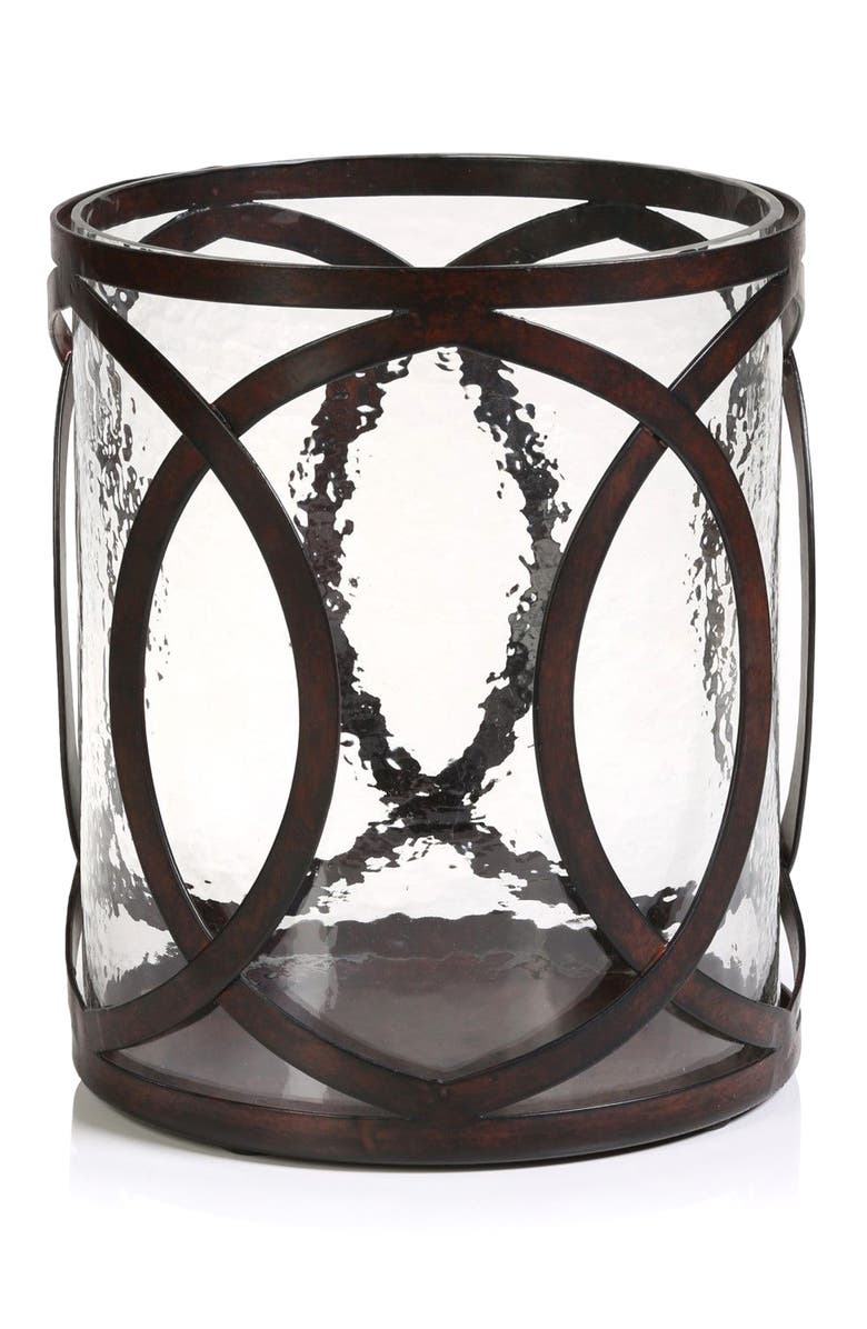 Zodax Charina Hurricane Candle Holder, Main, color,