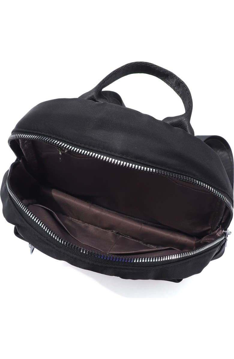 Adornia Black Sporty Small Backpack, Alternate, color, Black