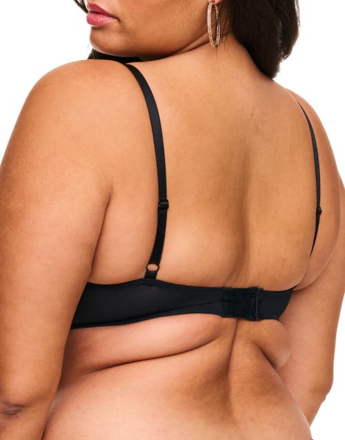 Shop Adore Me Esmay Unlined Plunge Bra In Black