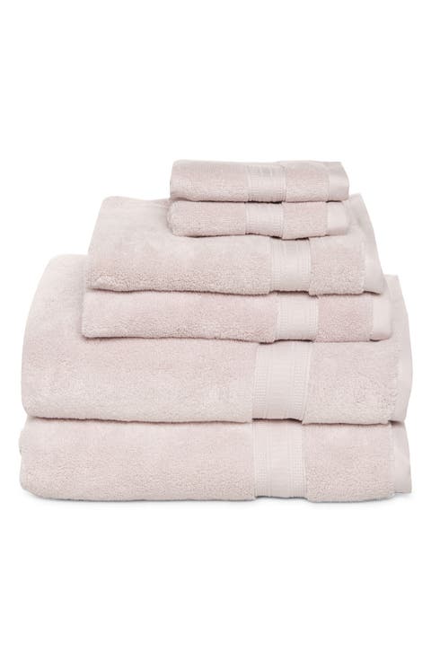 6-Piece Zero Twist Bath Towel Set
