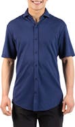 TailorByrd Tropical Short Sleeve Button-Up Shirt