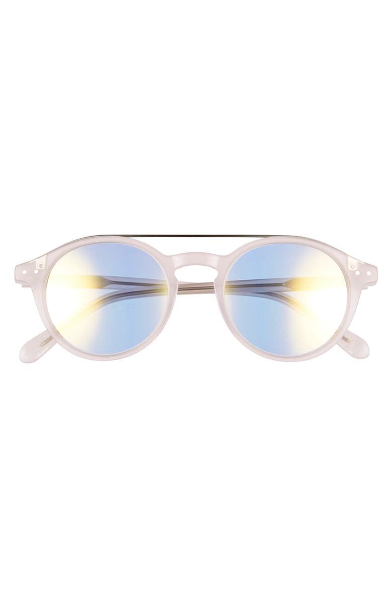 Omaha Top-Bar 50mm Sunglasses, Alternate, color, MUTED BLUSH MULTI